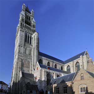 Cathédrale Saint-Sauveur à Bruges