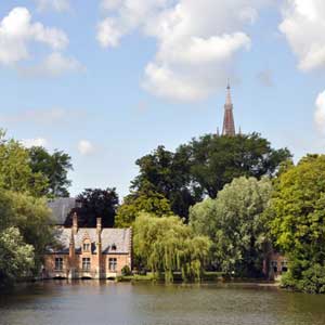 Lac d'amour à Bruges